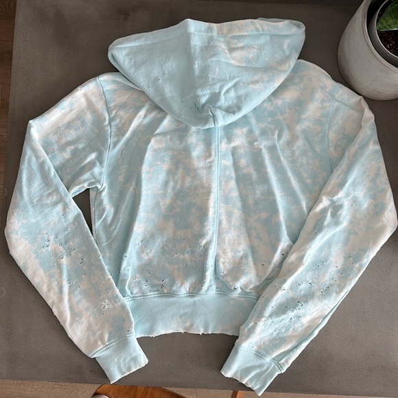 Cotton Citizen Jackets & Coats Cotton Citizen Distressed Zip Up Hoodie Poshmark